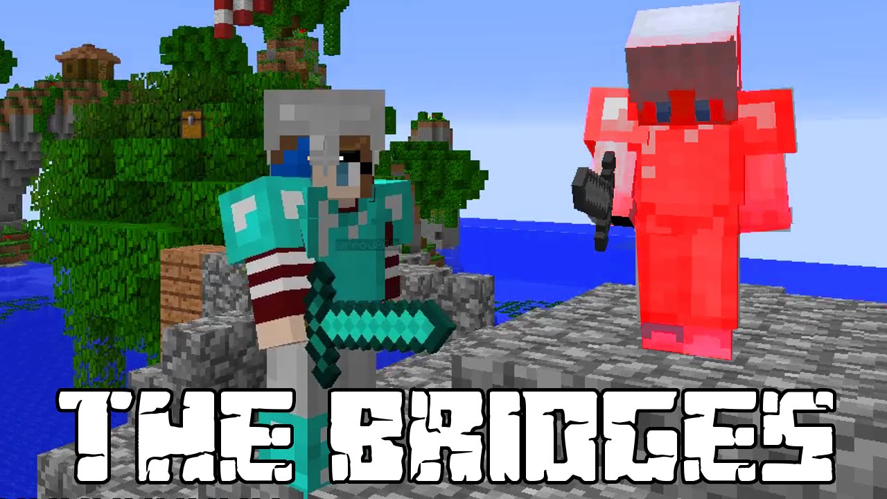 MINECRAFT МОСТЫ | RED IS DEAD | RADIOJH GAMES & GAMER CHAD