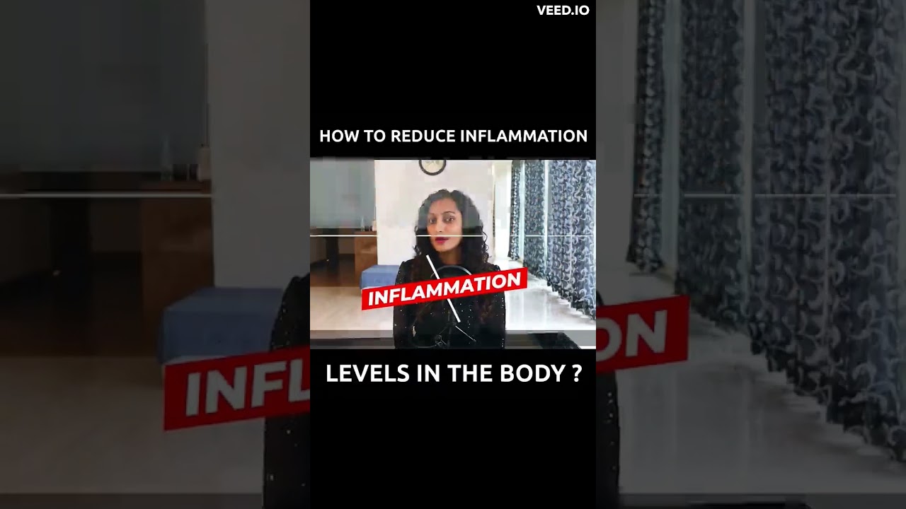 How to reduce inflammation levels in the body? 
