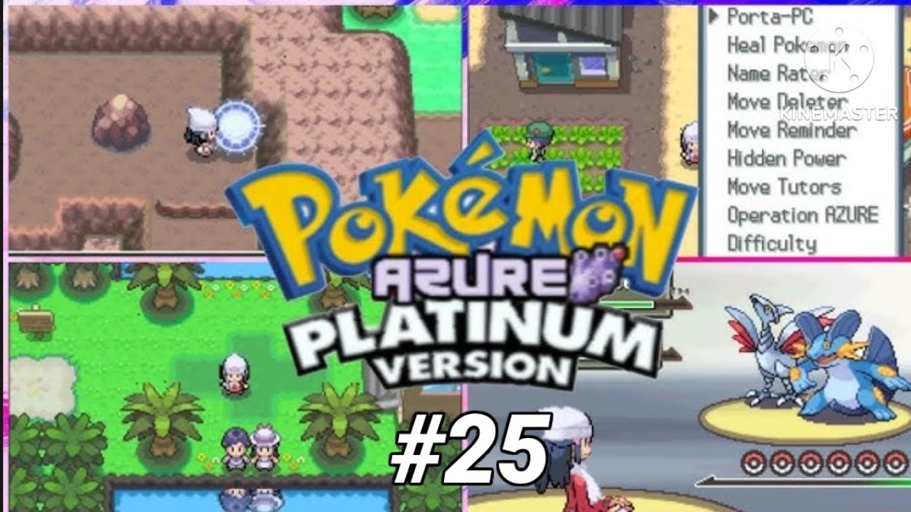 POKÉMON AZURE PLATINUM #25 HÉLIO LE CHEF TEAM GALAXIE & LE MONT COURONNÉE