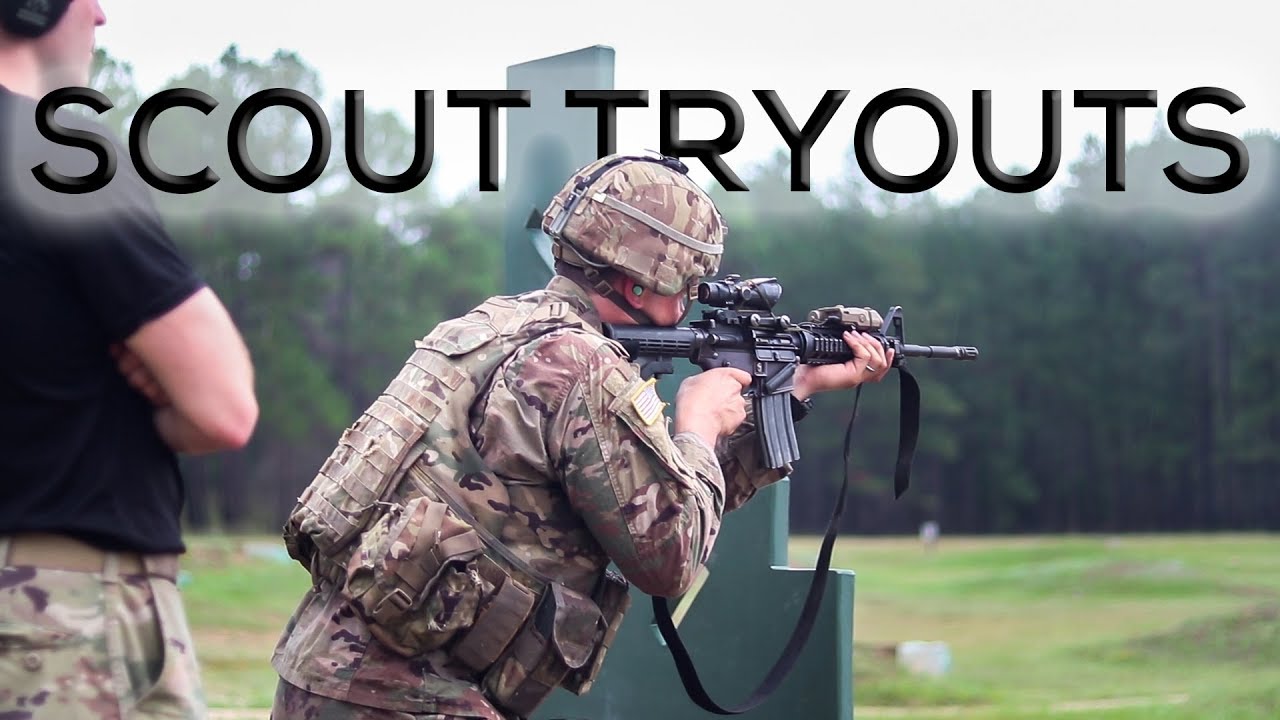 Army Scout Tryouts! 2/30 Wild Boars