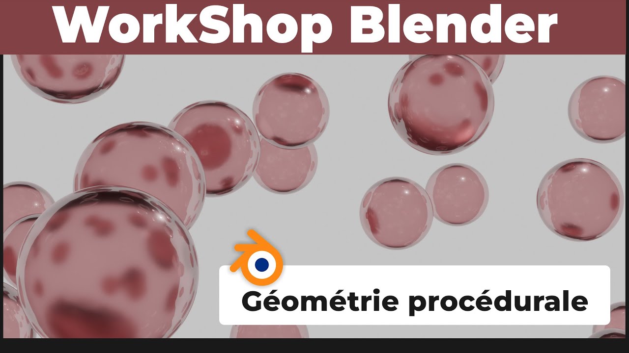 WORKSHOP BLENDER 5.0 : SDF GRID BUBBLES