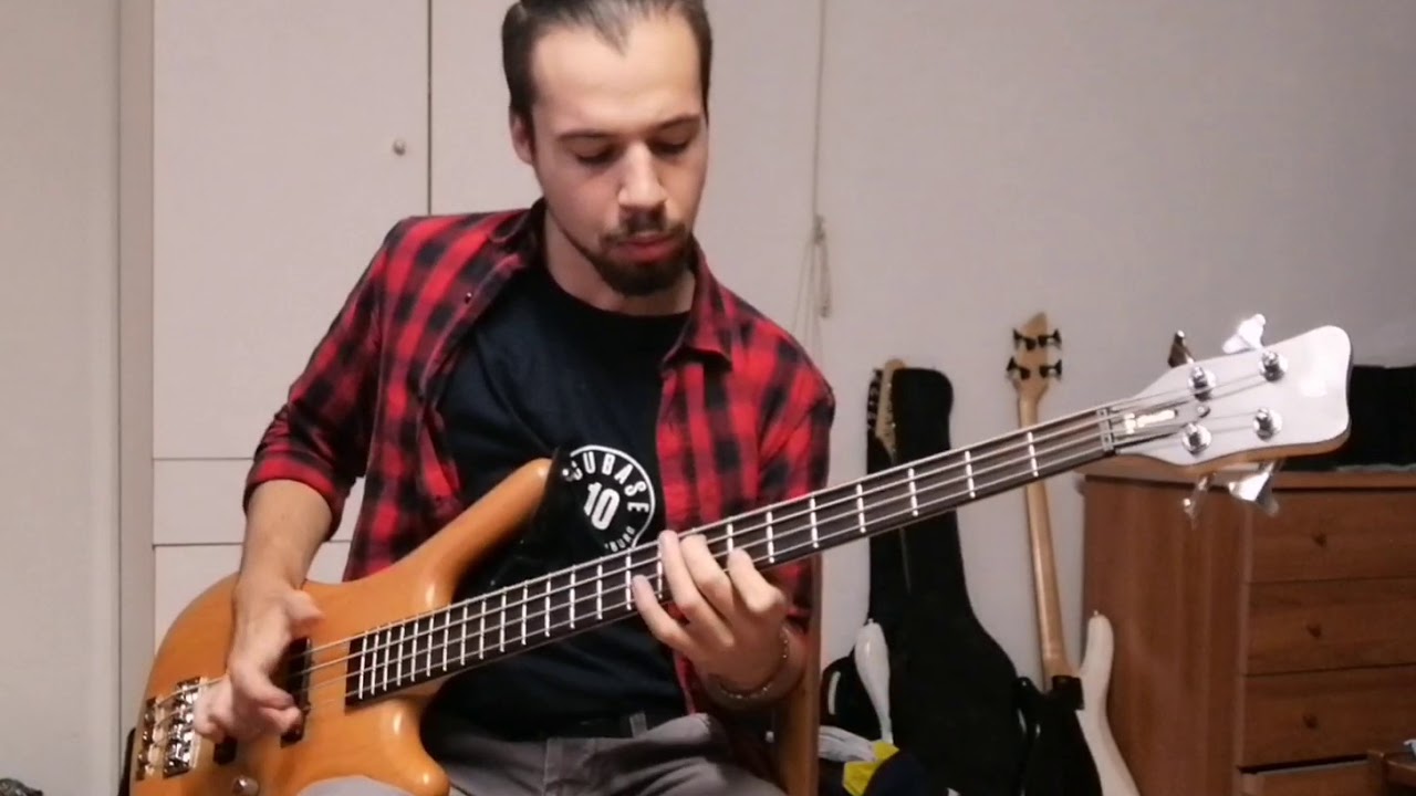Red Hot Chili Peppers - Get On Top (bass cover)