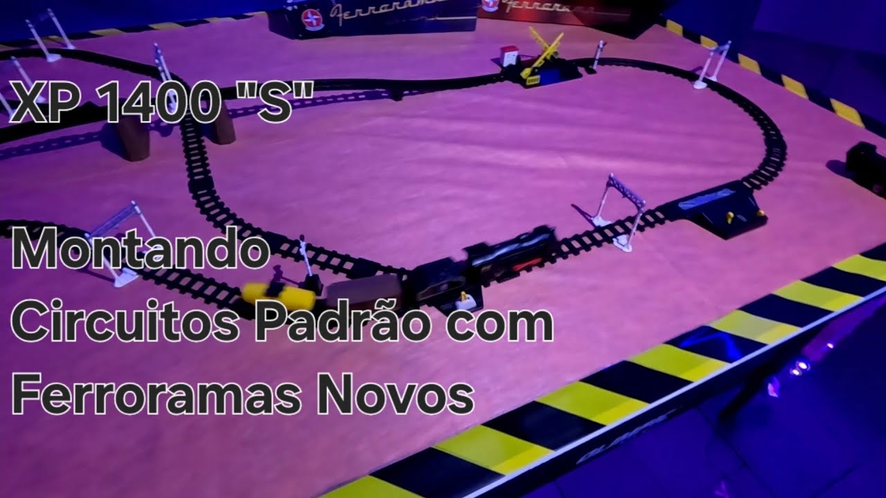 Ponto de Vista | Montagem de Circuito XP 1400 com componentes dos Novos Ferrorama Estrela