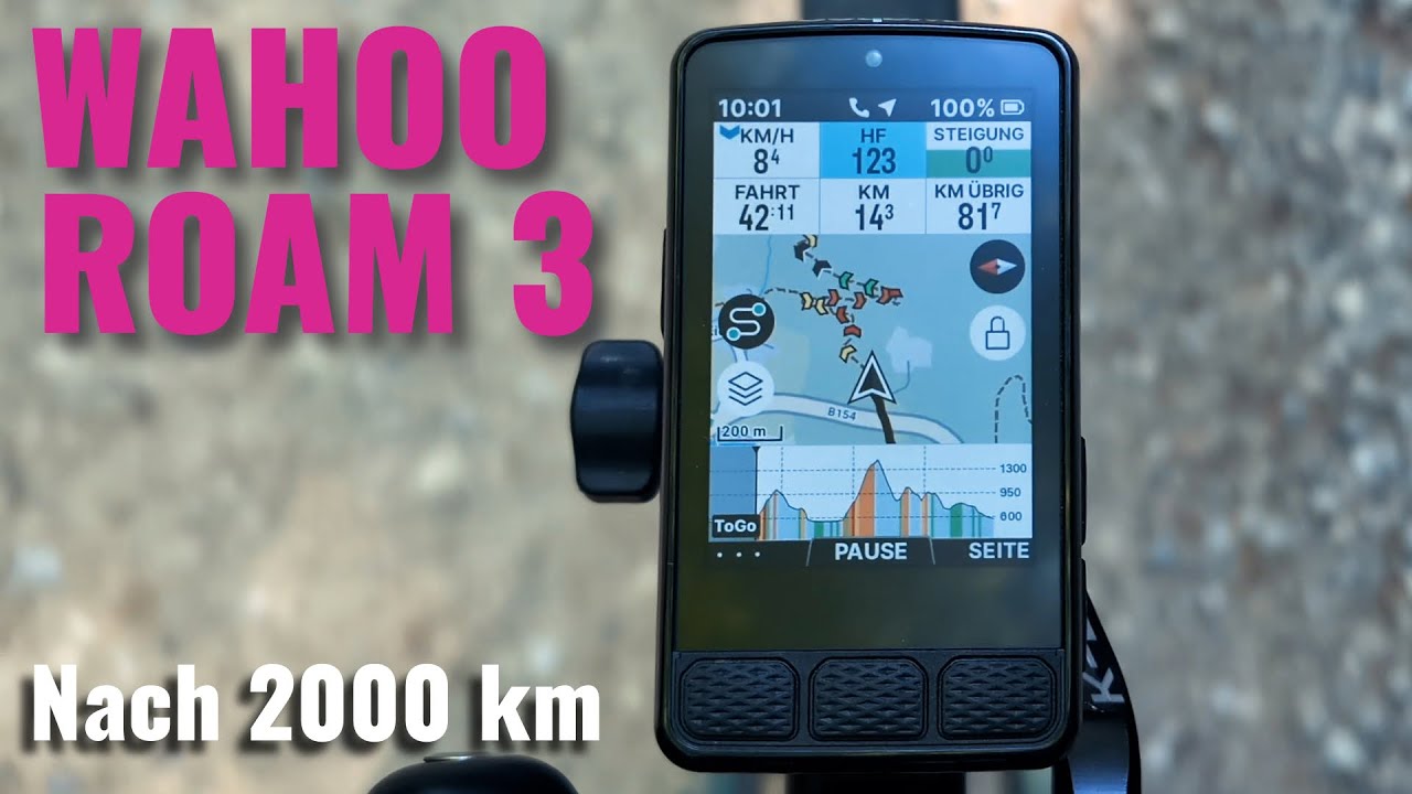 Wahoo Roam 3 Review nach 2000km