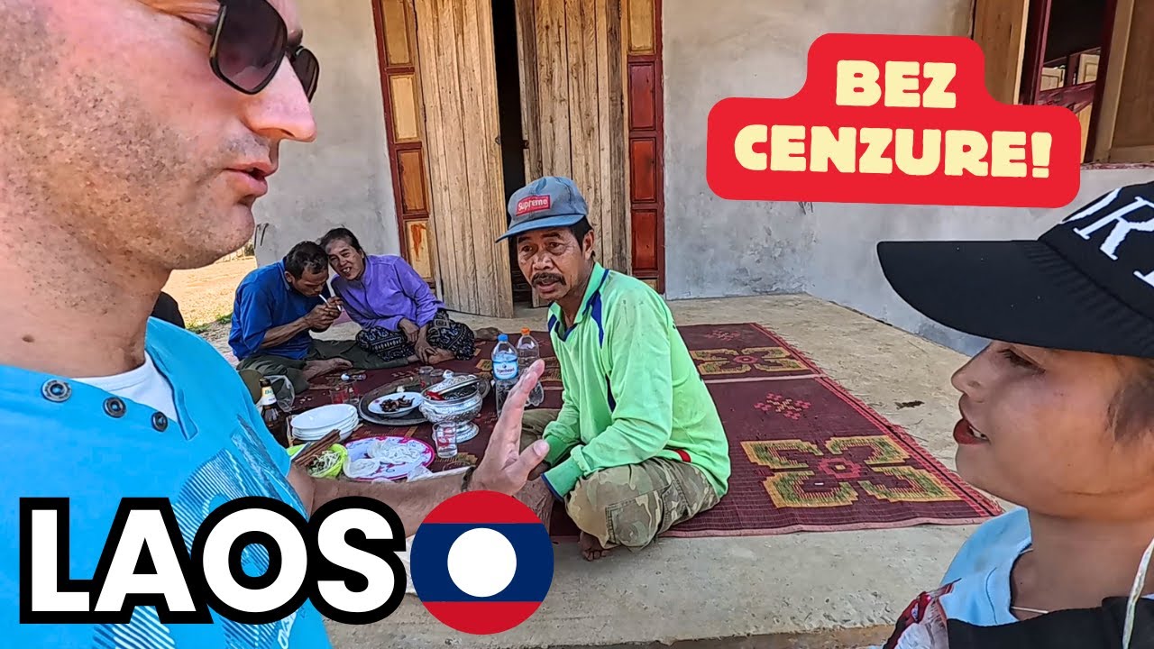 NIJE NI PODNE, A VEĆ SU PIJANI! LAOS 🇱🇦