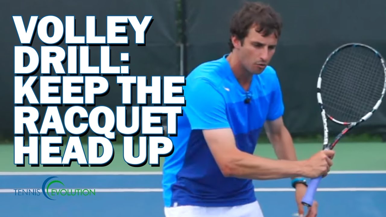 TENNIS TIPS VOLLEY | Simple Tennis Volley Drill