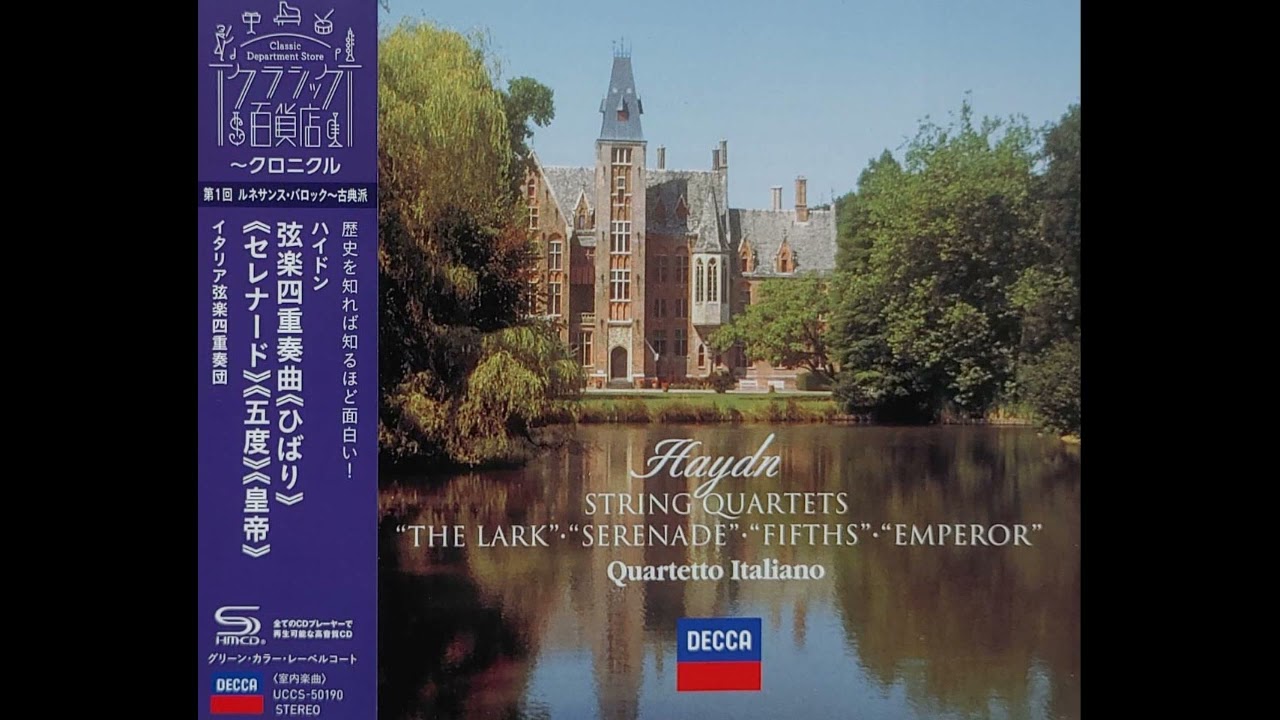 Haydn :  String Quartet No.77 In  Op.76-3  (emperor)