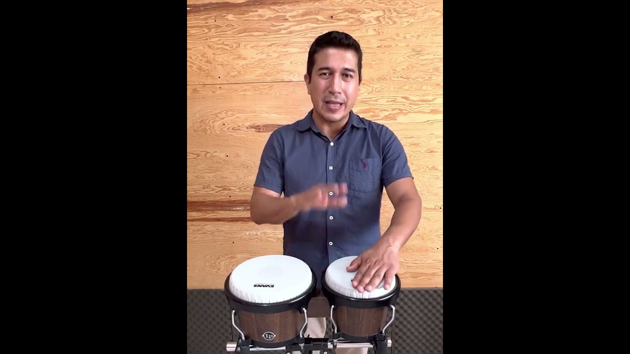 Tres Ejercicios Para Bongo; Ritmos de Cumbia y Bachata. La Clase Breve 1