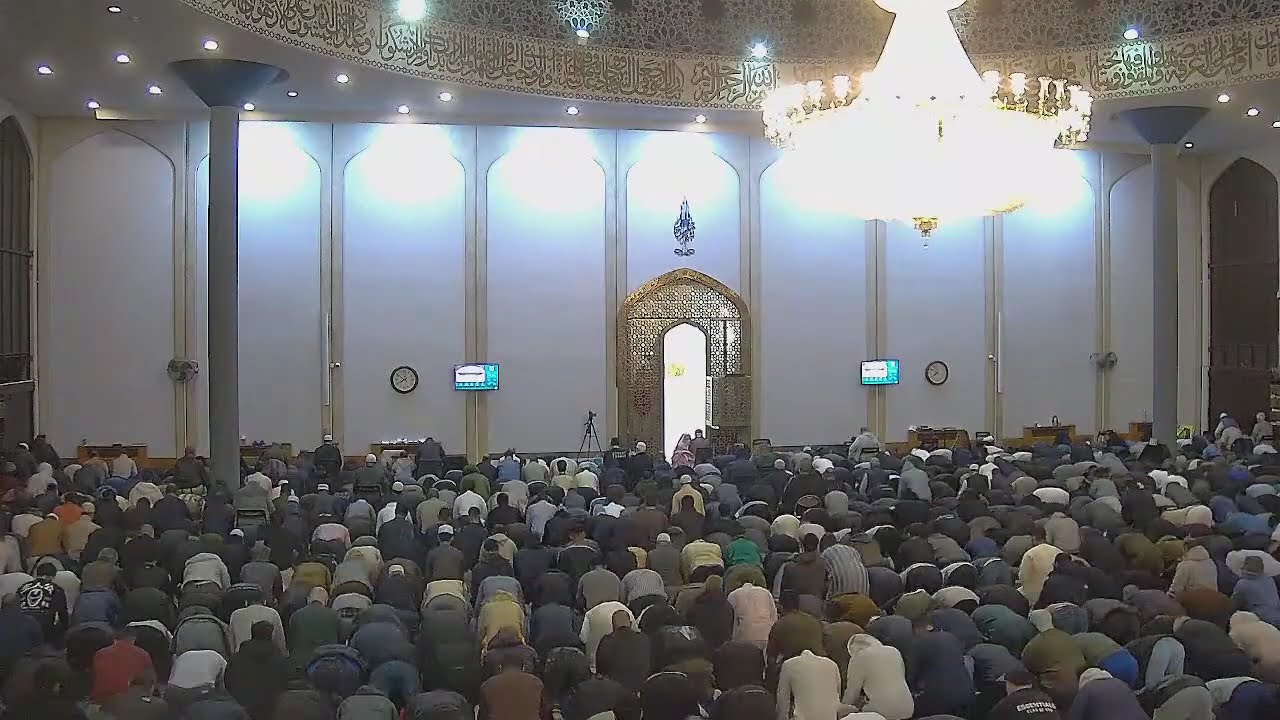 Watch Live Stream - Isha & Taraweh Prayers: 27 Ramadan 1447 / 16 March 2026