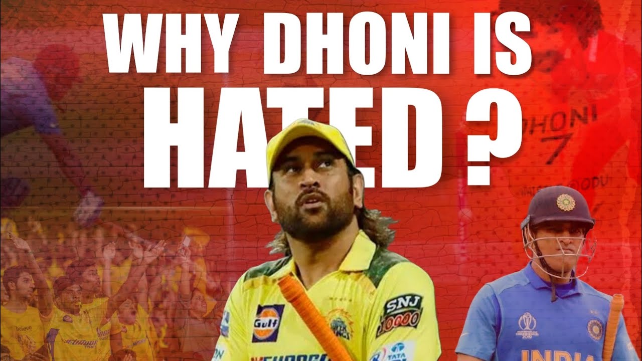 Why Dhoni Has So Much Hatred? | Tamil | CRICOTAINMENT |
