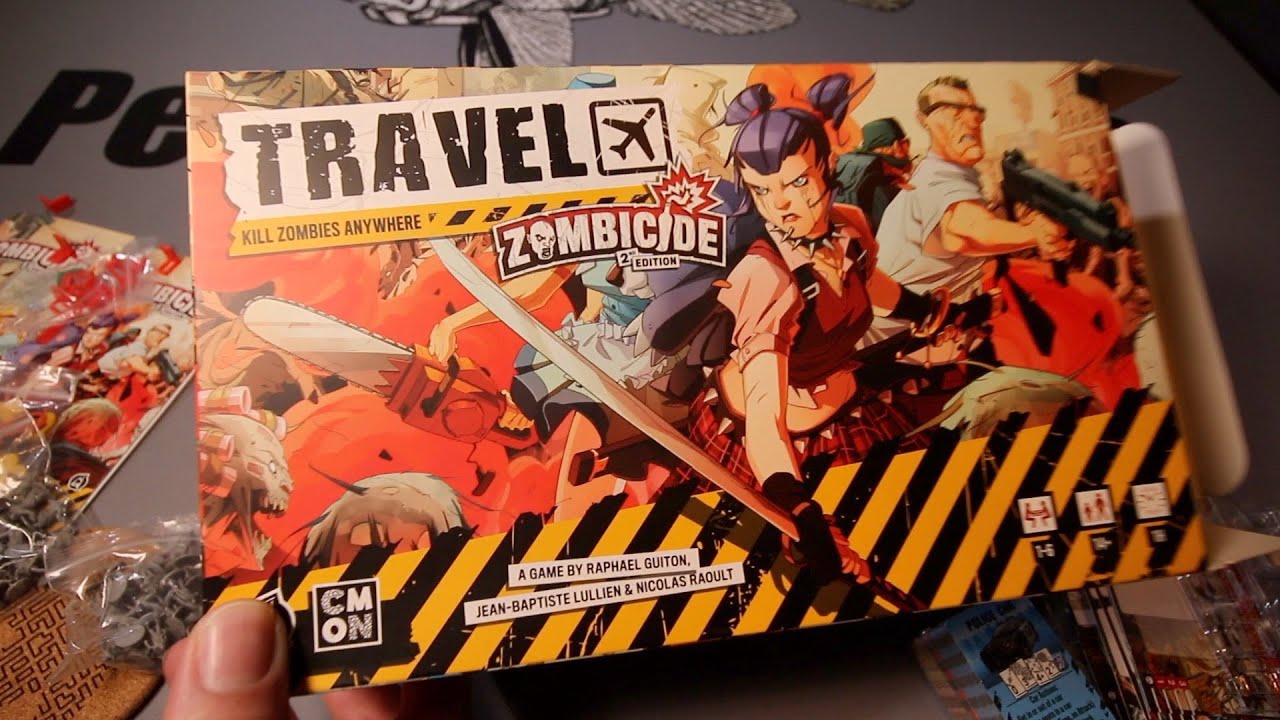 Travel Zombicide: Распаковка