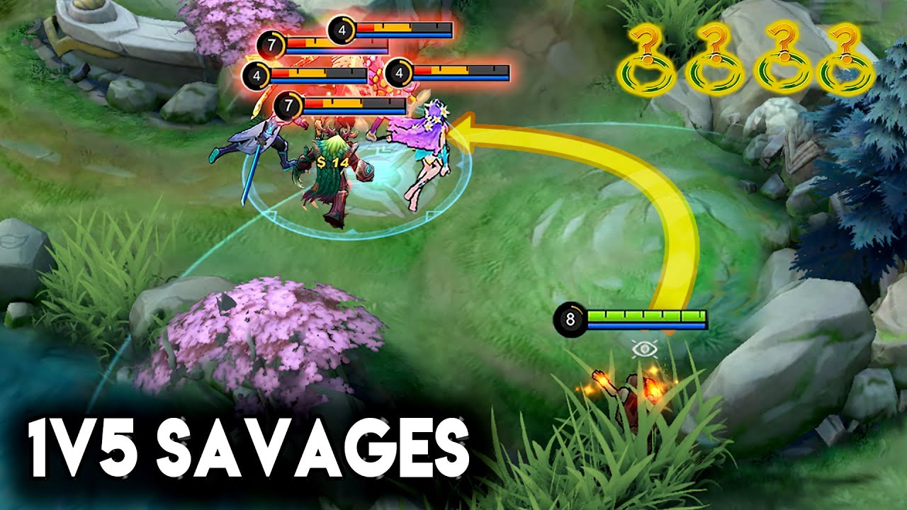 Insane 1v5 Savage Moments in Mobile Legends That Will Leave You In Awe ✅