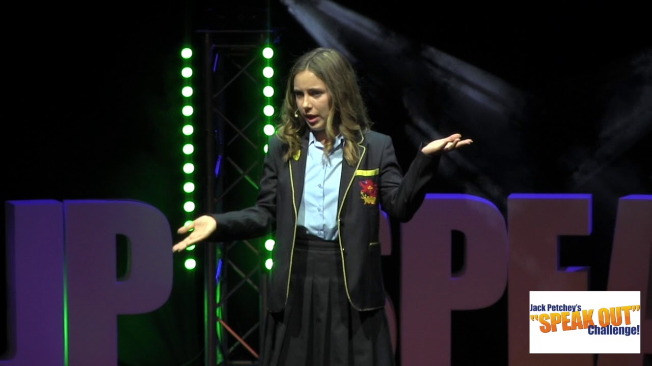 Erin Stoner, A Speech for a Speech, JPSpeakOut