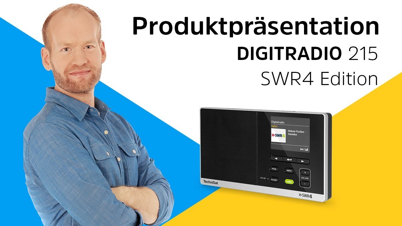 DIGITRADIO 215 SWR4 Edition | Für Fans von modernen Schlagern. | TechniSat