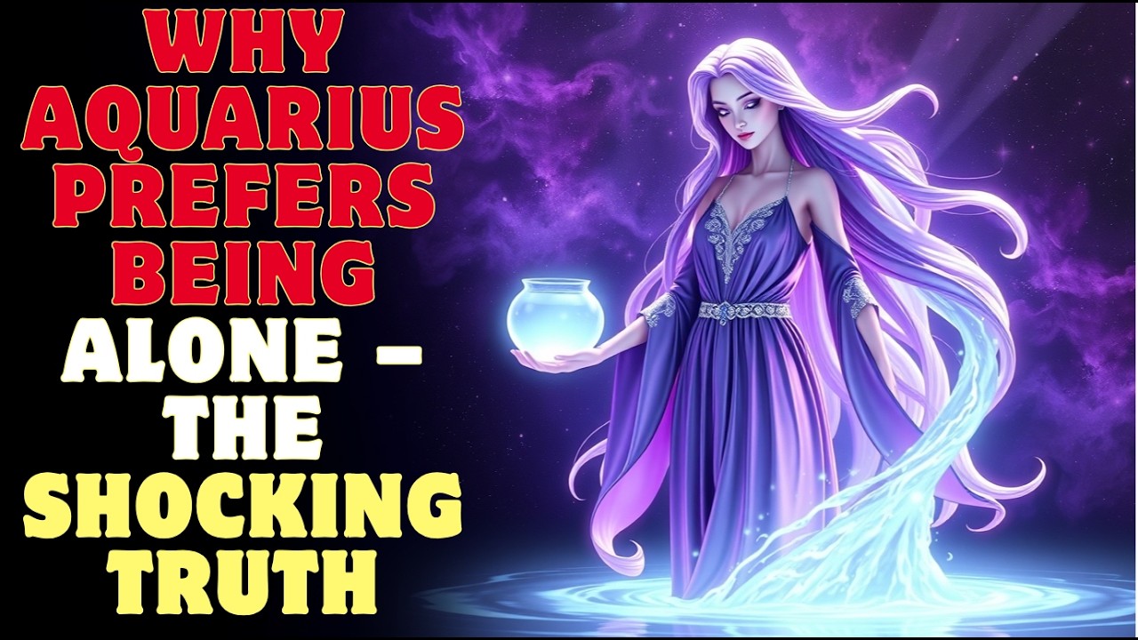 THE SECRET WORLD OF AQUARIUS – WHY THEY FEEL ALONE EVEN IN A CROWD 🌌🤯