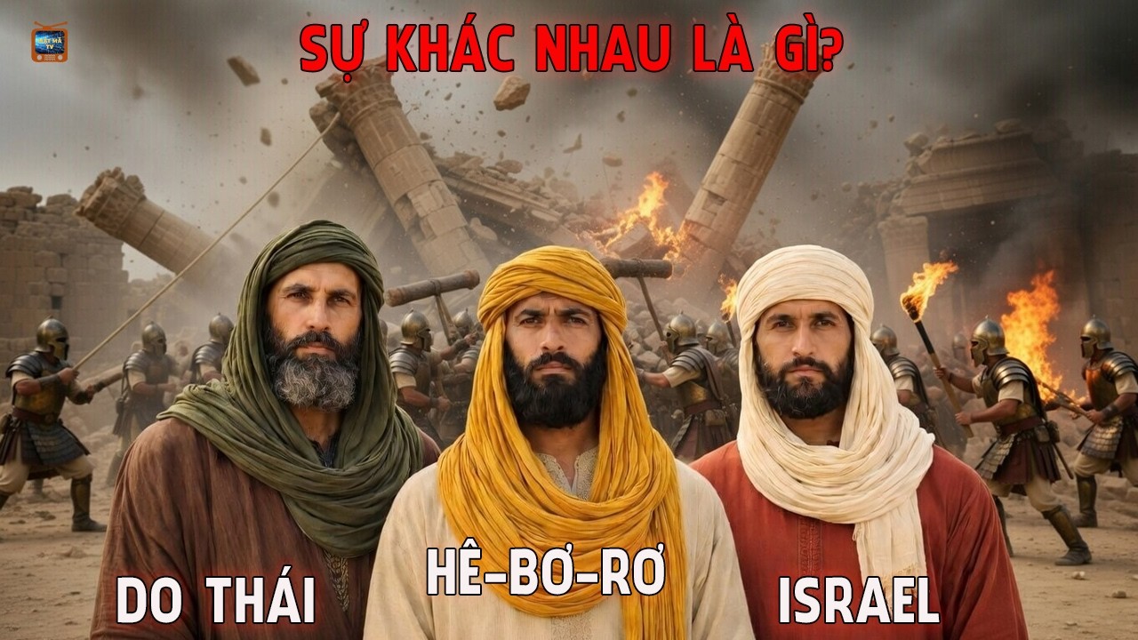 Bí Ẩn Kinh Thánh: Sự Khác Biệt Giữa Người Hê-bơ-rơ, Y-sơ-ra-ên và Do Thái