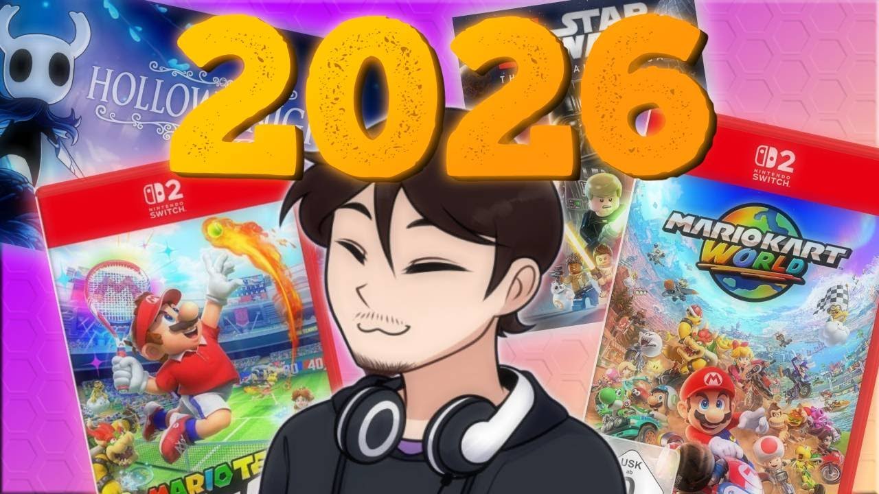 Spiele, die ich mir für 2026 vorgenommen habe!