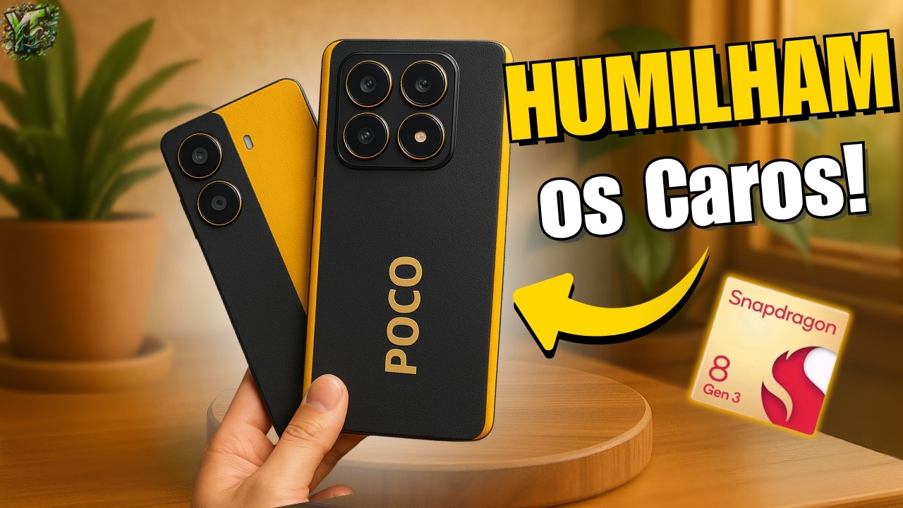 🚨 7 CELULARES ABAIXO DE R$2.000 que HUMILHAM os TOP DE LINHA em 2025!