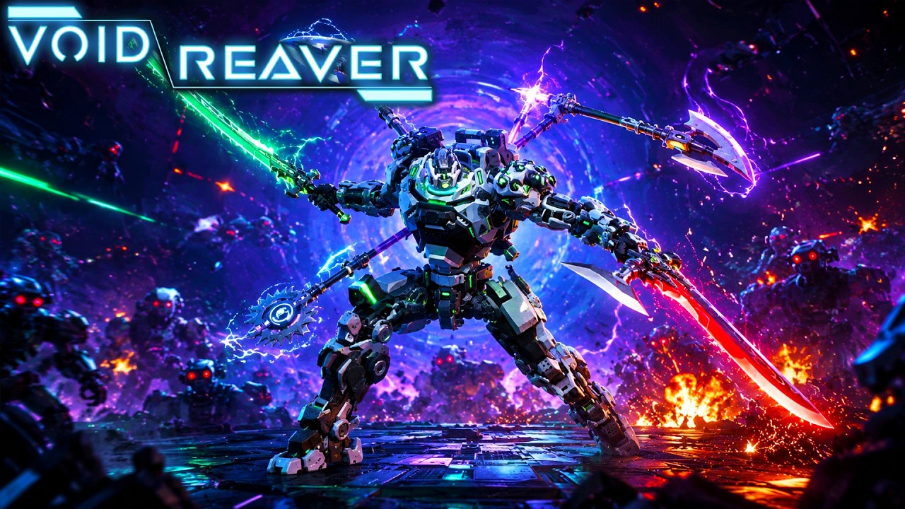 I Combined 6 Melee Weapons And MELTED EVERYTHING! - Void Reaver