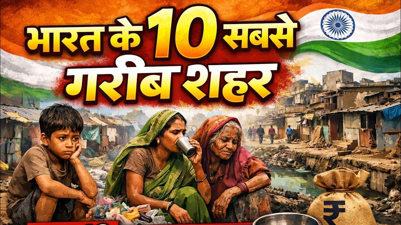 Top 10 Poorest Cities In India|भारत के 10 सबसे गरीब शहर|