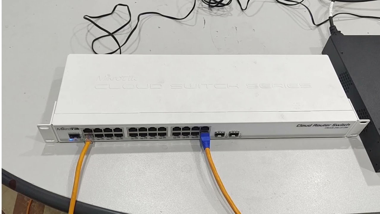 FTTH Network with Mikrotik Router