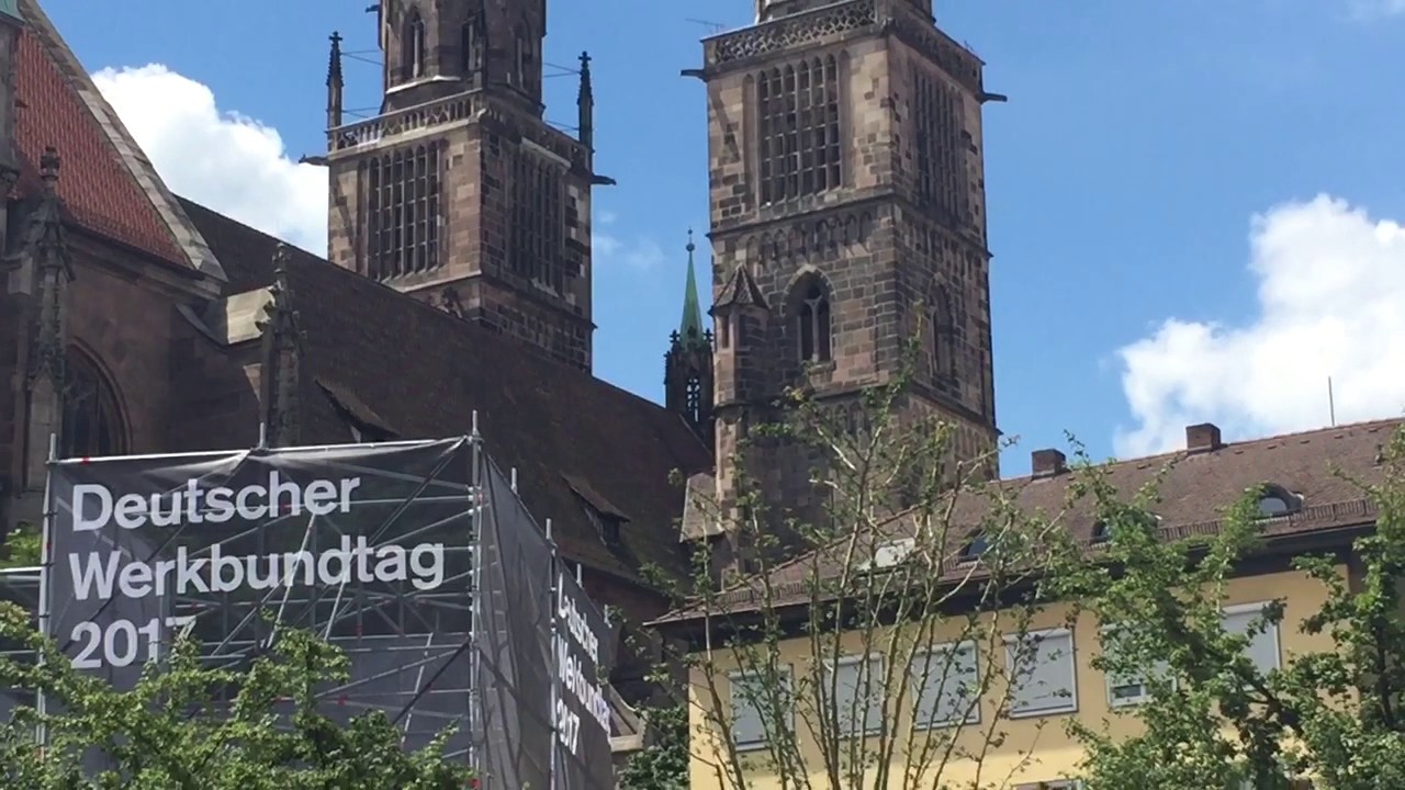 Nürnberg(N) - Vollgeläut der Lorenzkirche zum Glockenkonzert!(mit An- und Ausläuten)