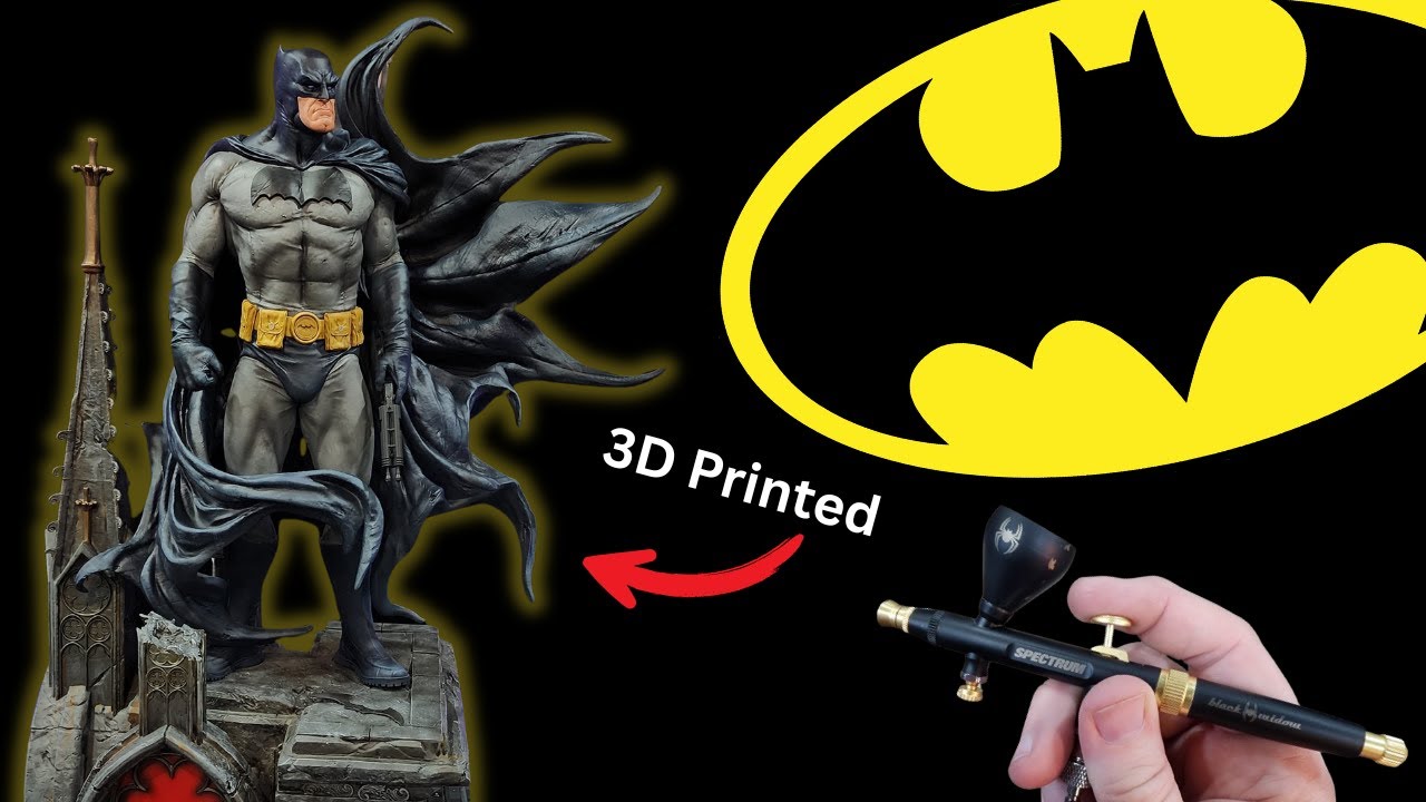 38 Days to Print and Paint a BATMAN
