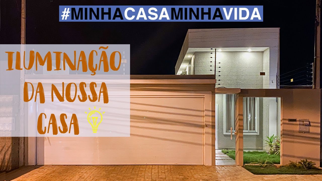 ILUMINAÇÃO DA NOSSA CASA  #MINHACASAMINHAVIDA qual iluminação usar? Branca, amarela?