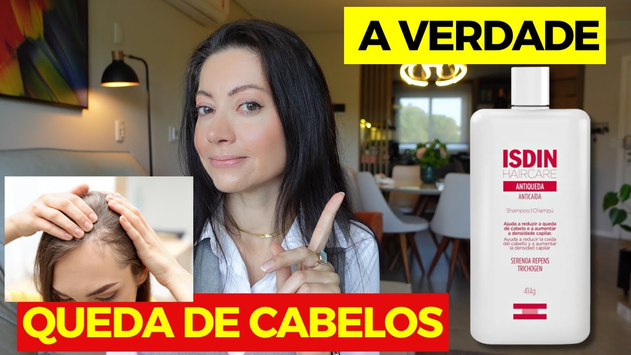 A VERDADE sobre o SHAMPOO E A LOÇÃO ANTIQUEDA DA ISDIN! VALE A PENA? 🚨| Dra. Greice