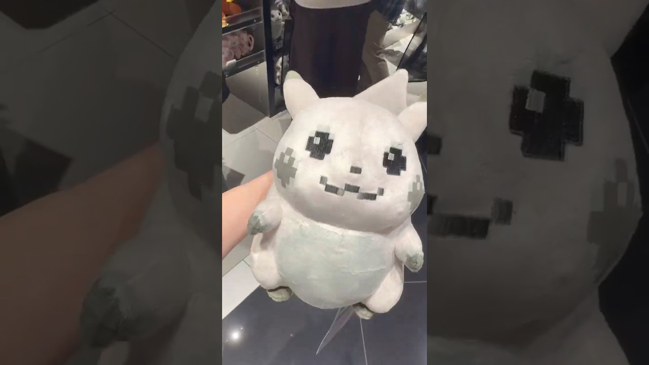 Pikachu 30th anniversary plushies at the Pokemon Center! #pikachu #pokemoncenter #shibuya