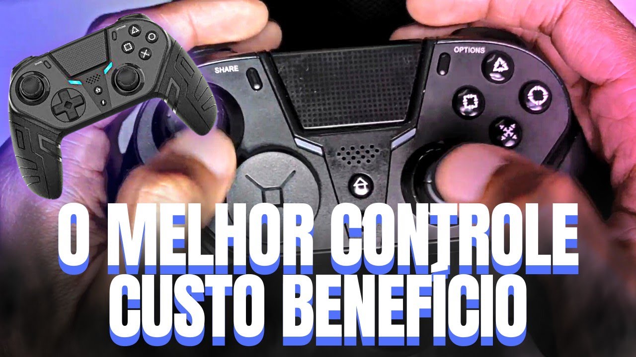 🎮 Controle CUSTO BENEFÍCIO para PS4/PC/Android - CONTROLE GAMER GAMEPAD Q300 - Review Controle Q300