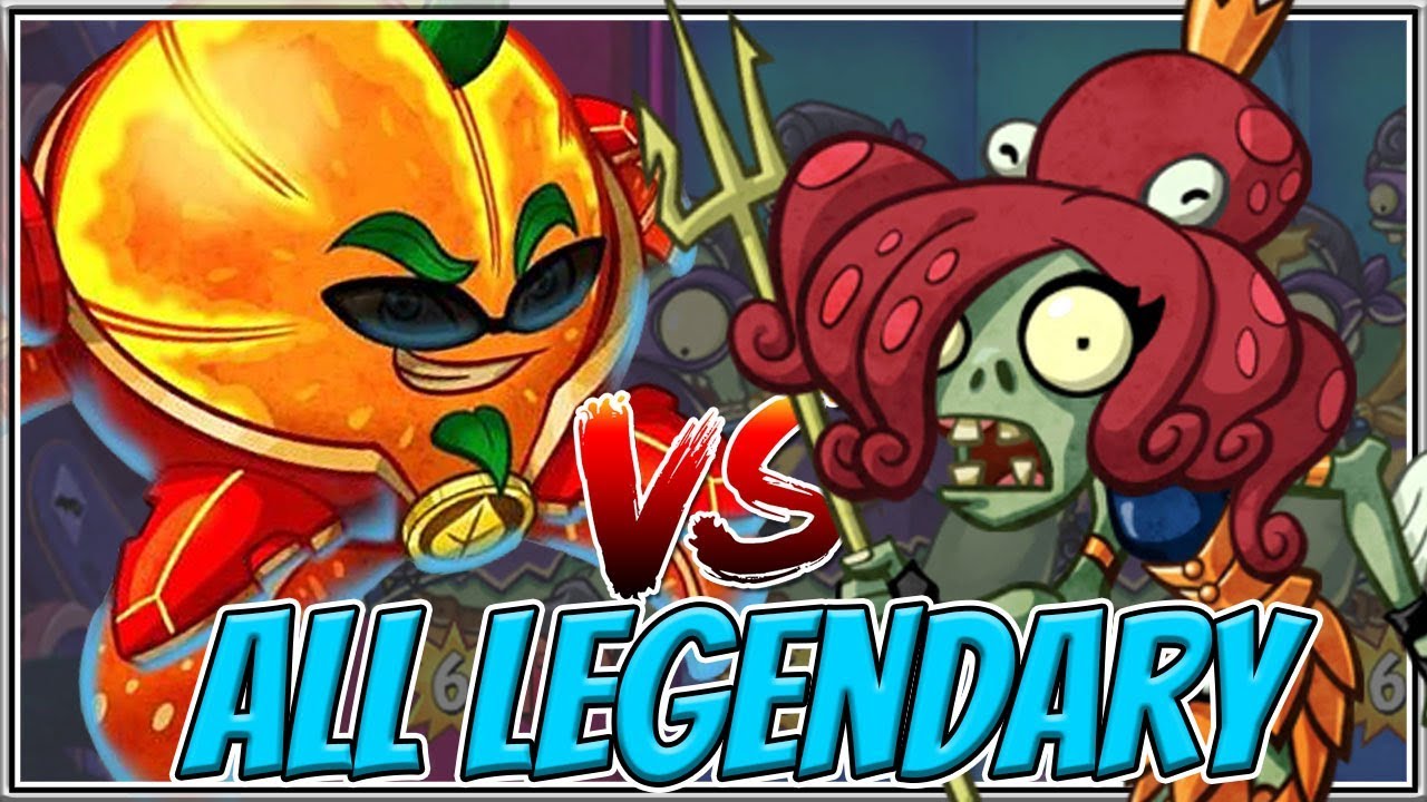 Citron Legendary Deck vs Neptuna Legendary - Plants vs Zombies Heroes