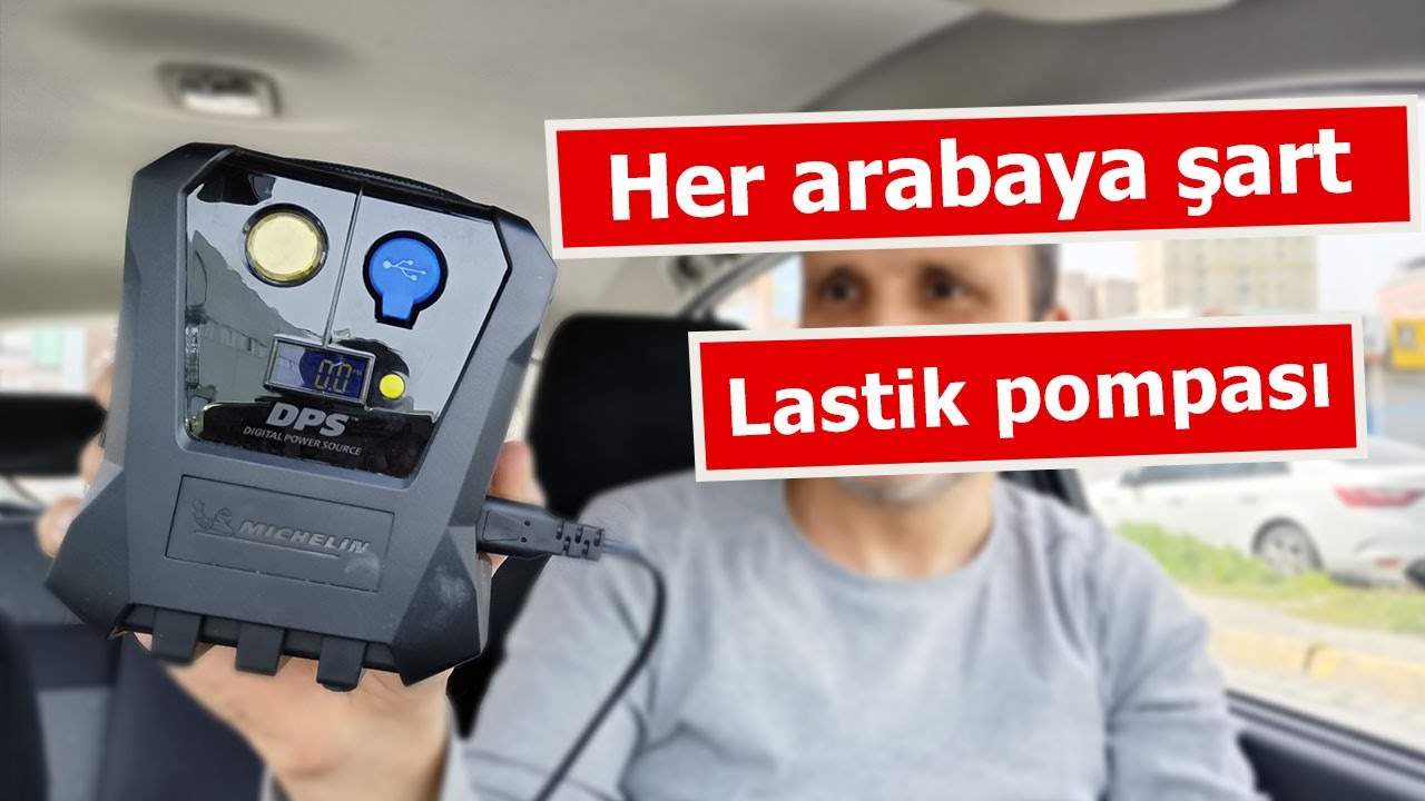 Michelin MC12265 Lastik Hava Pompası | Her arabada olmalı!