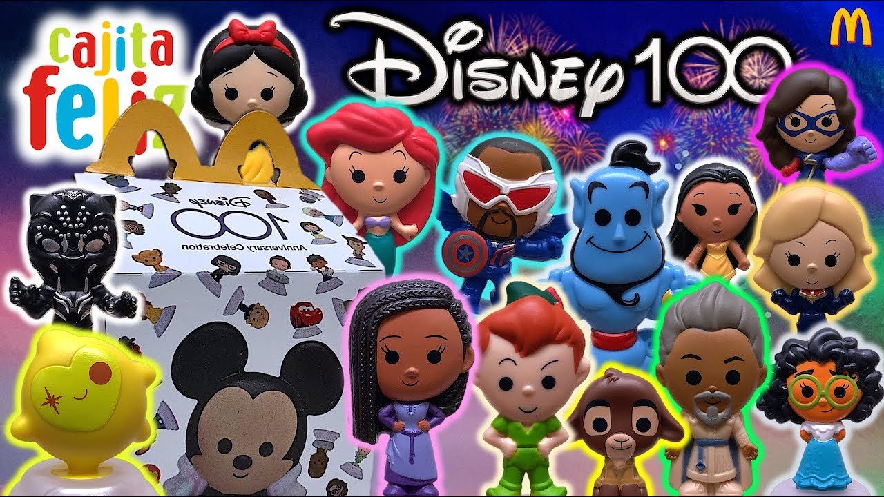 Cajita Feliz - Colección 100 AÑOS de DISNEY (Parte 2) | McDonald´s Noviembre 2023 - TOY SHOTS