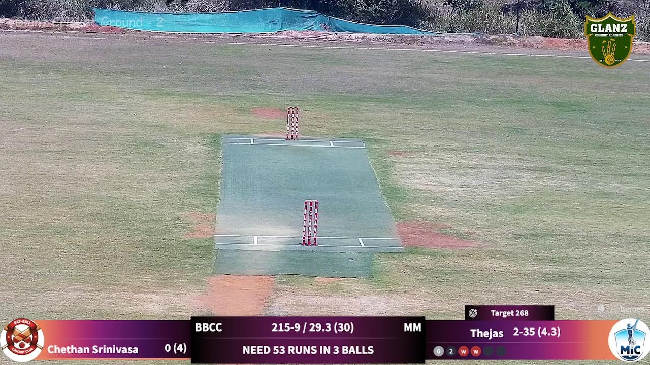 MIC Mangalore vs Bat Ball Cricket Club | 21-Feb-26 07:00 AM | Glanz T30 Premier League, 14th Edition