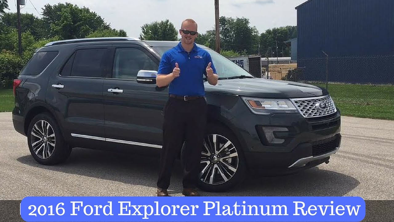 2016 Ford Explorer Platinum Review by Indiana's Ford Expert at Andy Mohr Ford Plainfield Indiana IN