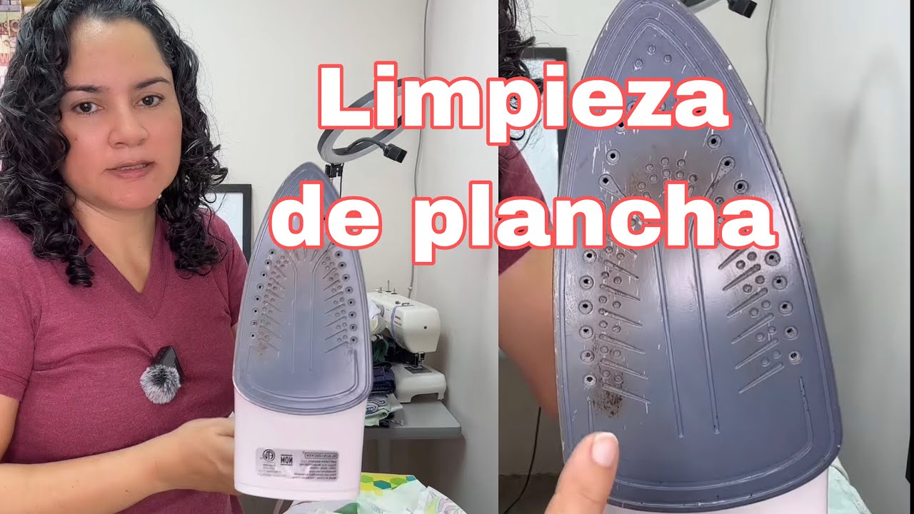 Cómo limpiar una plancha quemada aplicando  acetaminofen