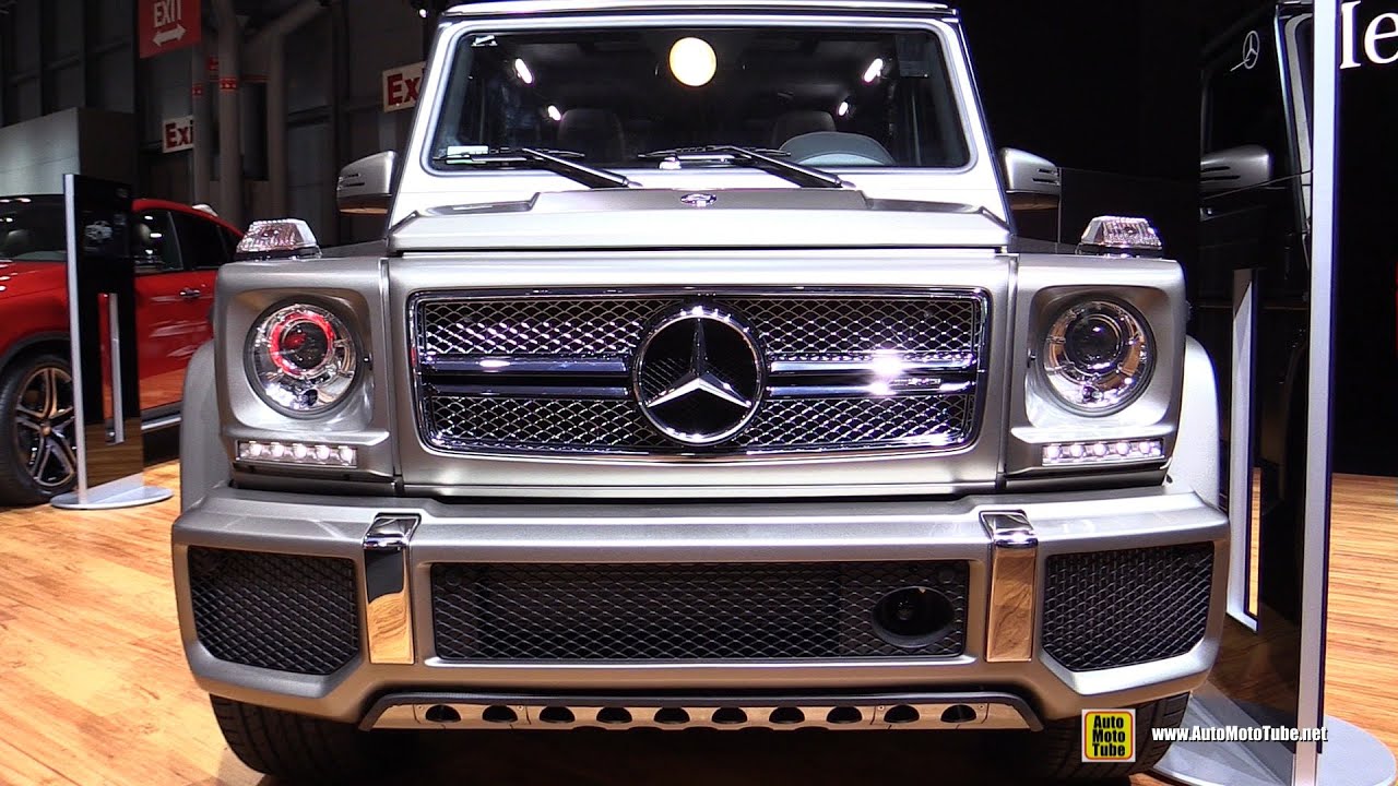 2015 Mercedes-Benz G-Class G65 AMG - Exterior and Interior Walkaround   2015 New York Auto Show