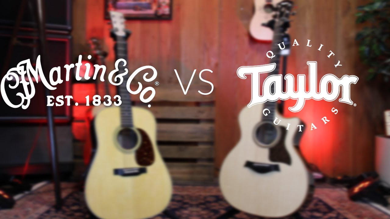 Martin D-28 VS Taylor 714ce | Muziekhuis Souman