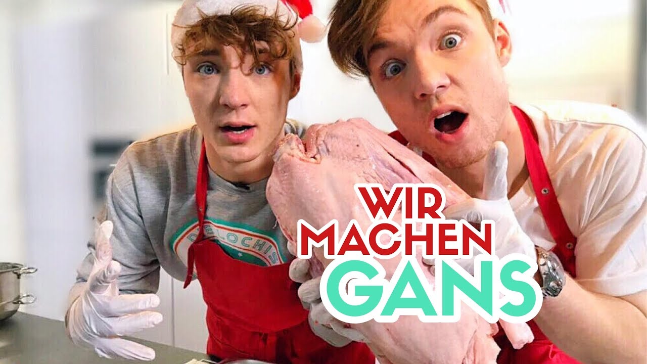 Gans braten zu Weihnachten - Die Lochis