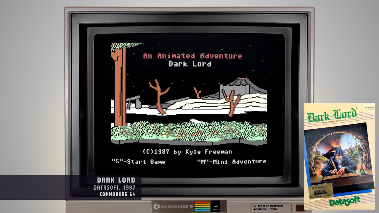 Dark Lord - Datasoft, 1987 - Commodore 64 (4K)