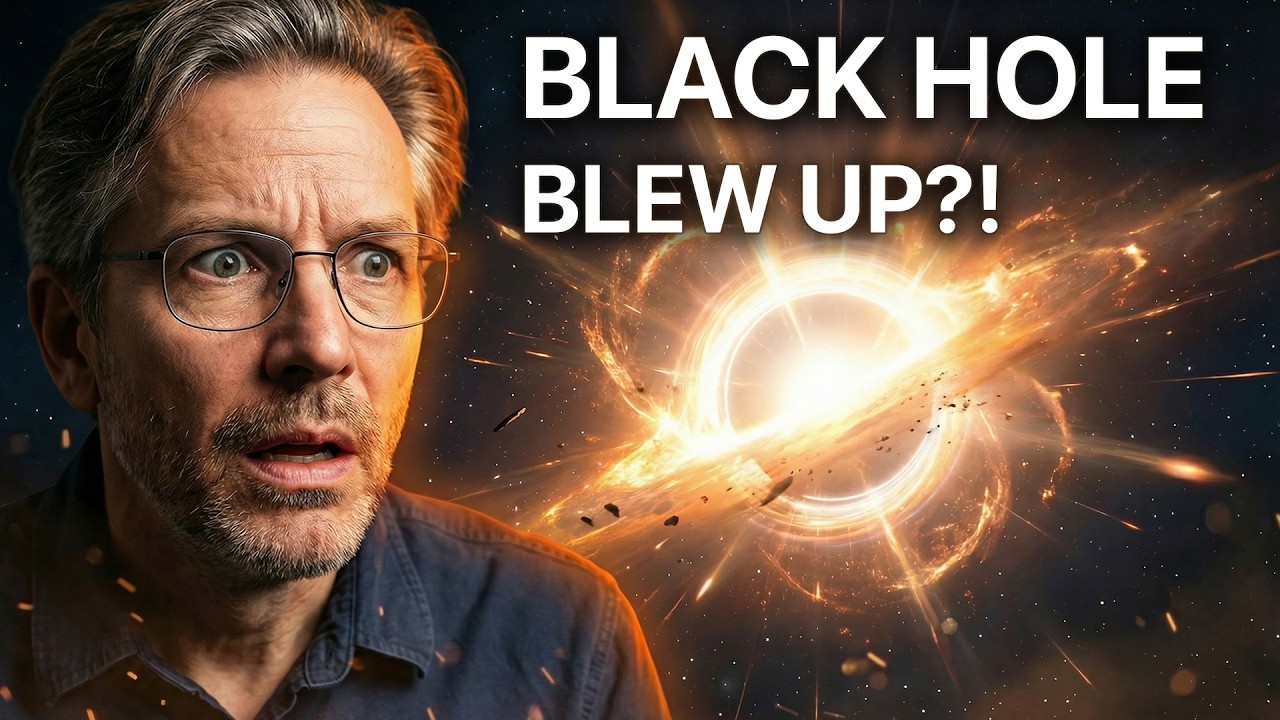 We Just Saw a Black Hole Explode — It Changes Everything