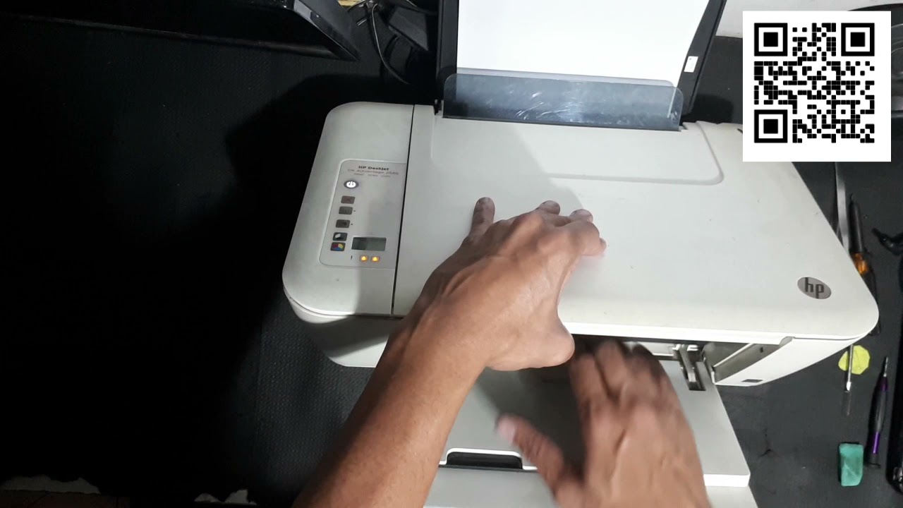 Reset nos cartuchos da Impressora HP Deskjet 2546
