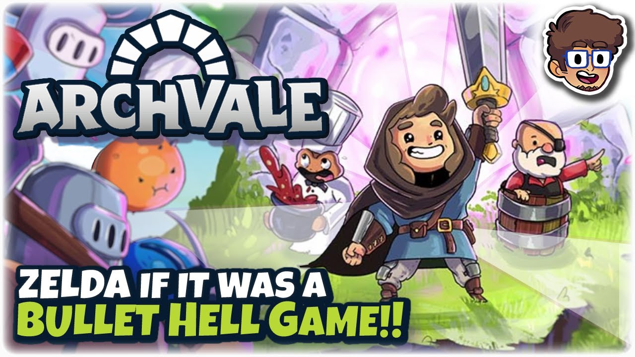 WHAT IF ZELDA WAS A BULLET HELL GAME!? | Let's Try: Archvale | Gameplay
