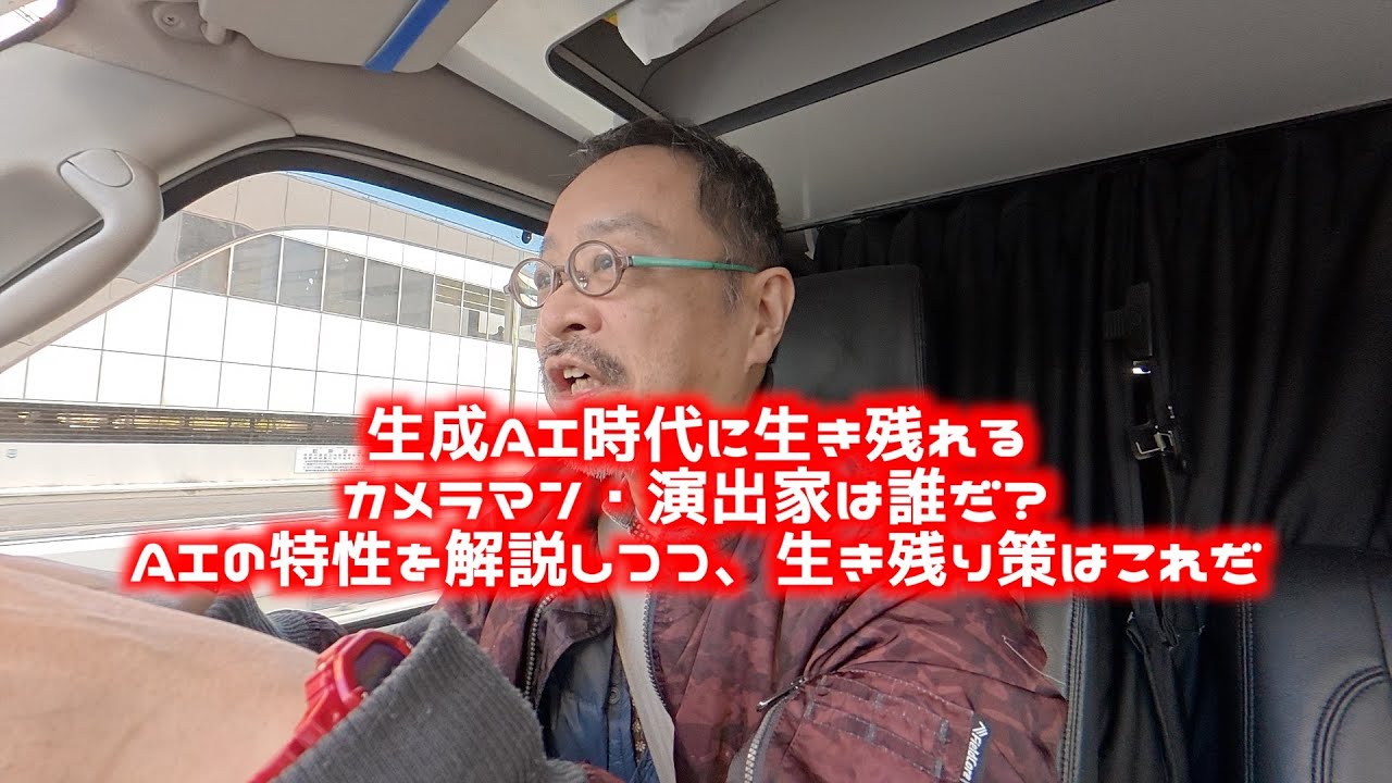 生成AI時代に生き残れるカメラマン・演出家は誰だ？　AIの特性を解説しつつ、生き残り策を紹介！