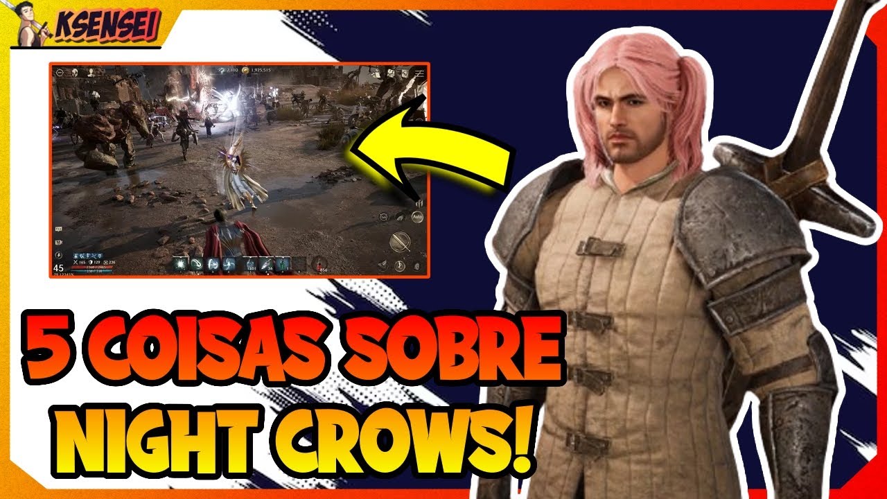 5 COISAS SOBRE NIGHT CROWS NOVO MMORPG NFT! GUIA BÁSICO PARA INICIANTES!