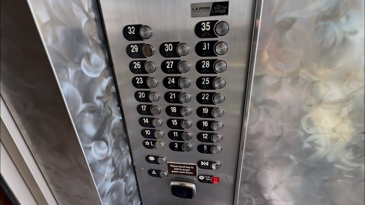 AMAZING OTIS Traction Scenic Elevators | Westin Bonaventure Hotel | Los Angeles, CA