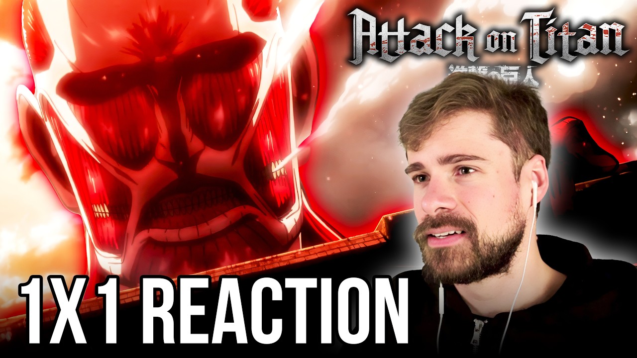 Colossal Titan!! | Attack on Titan | 1x1 Reaction
