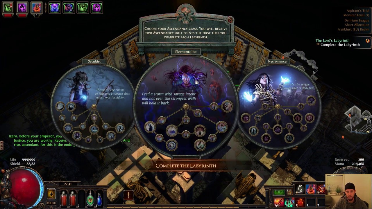 Path Of Exile 3.11 League Start // Carrion Golem?? Let's do the low lvl challenge // PoE 3.11