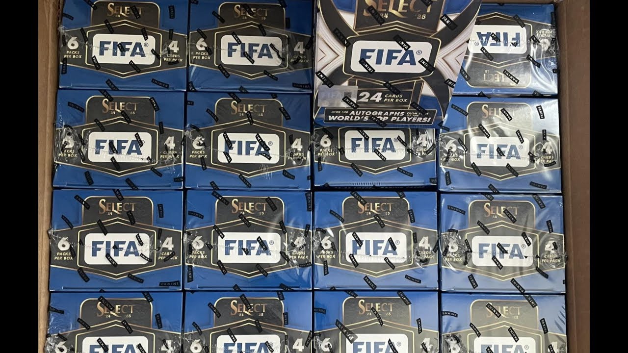 2024/25 Panini Select FIFA Soccer Hobby Blaster Case Break #FL1212